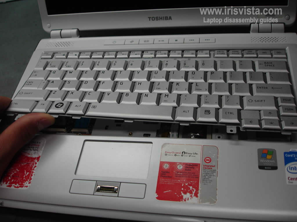 toshiba portege keyboard