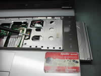 Remove DVD drive