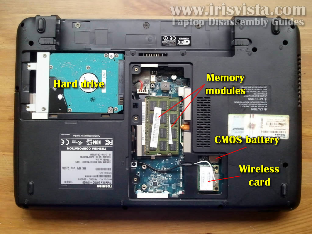 toshiba satellite laptop bios battery