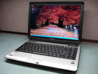 Toshiba Satellite M105. Take apart notebook.