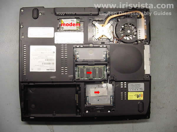 ... .net - Disassemble Database » Toshiba Satellite A10 and A15 notebook