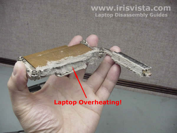 Toshiba Satellite P15 P10 Fixing Overheating