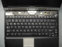 Lift up laptop keyboard
