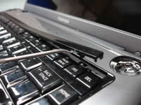 Lift up keyboard bezel