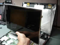 Remove replace laptop LCD screen
