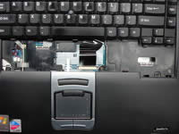 Unplug laptop keyboard