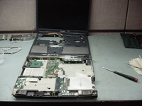 Dismantle notebook