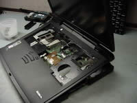 Take apart laptop