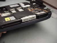 Removing laptop HDD