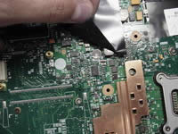 Take apart laptop