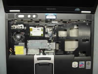 Disassemble laptop