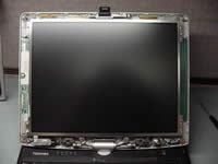 Removing laptop LCD screen