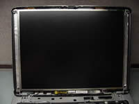 Dismantle LCD screen